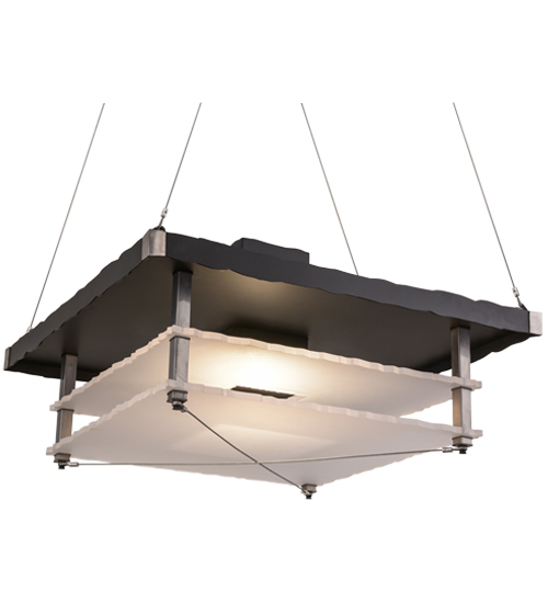 30" Square Metropolis Pendant | 158390