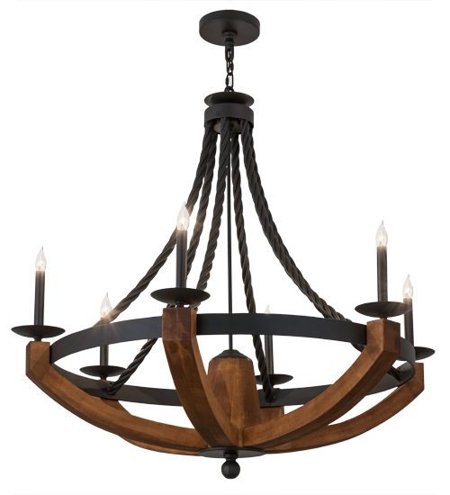 42" Wide Doyle 6 Light Chandelier | 164690
