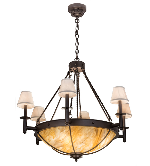 36"W Freya 6 LT Chandelier | 173511