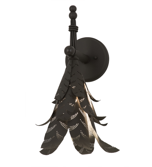 10" Wide Tropical Palm Wall Sconce | 173830