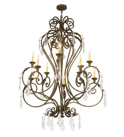 48"W Josephine 10 LT Chandelier | 179688