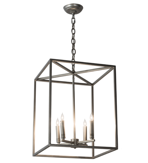 16" Square Kitzi Box Pendant | 188996