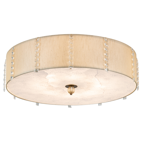 33" Wide Cilindro Lujoso Semi-Flushmount | 190162