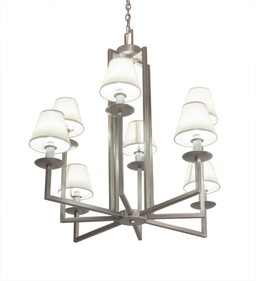 43" Wide Porte Tournante 8 Light Chandelier | 197107