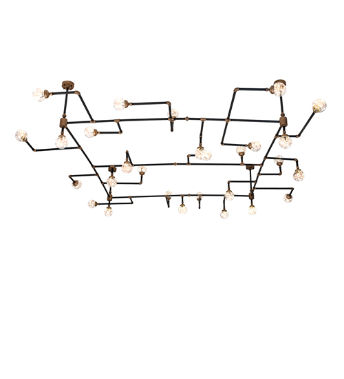 160" Long PipeDream 28 Light Chandelier | 202059