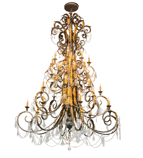 78" Wide Serratina 32 Light Chandelier | 213272