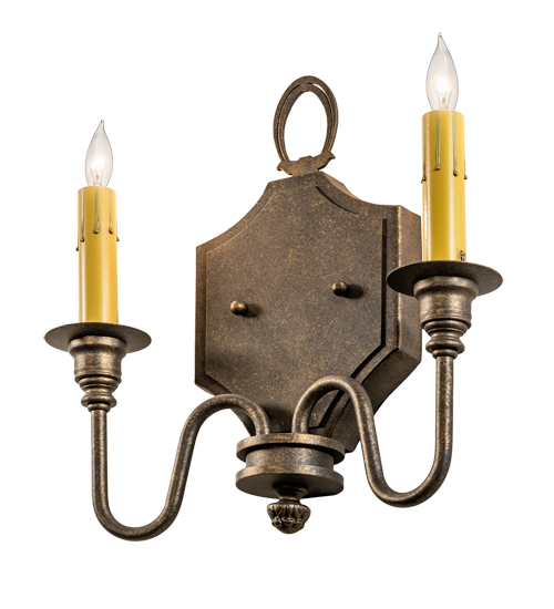 12" Wide Paquita 2 Light Wall Sconce | 216937