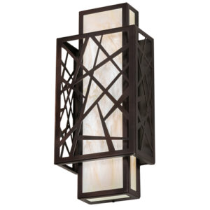 8" Wide Quadrato Rich Umador Wall Sconce | 217647