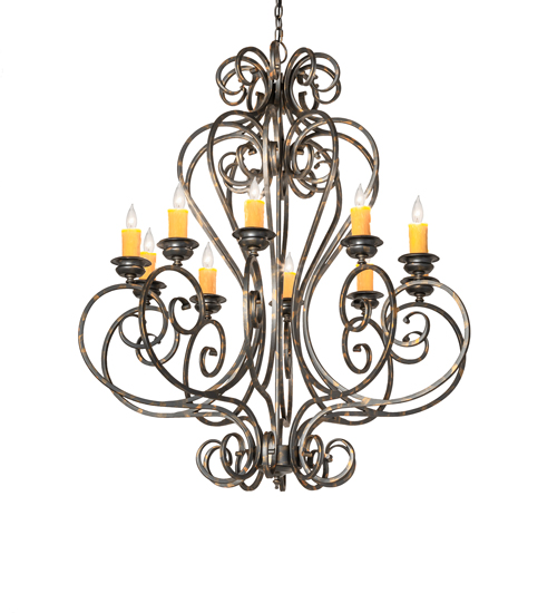 42" Wide Fernando 10 Light Chandelier | 243808