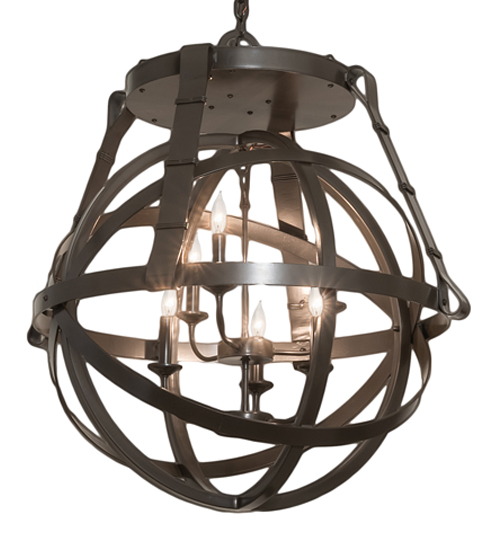 32" Wide Gimbal Grinado Chandelier | 244485