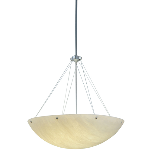 36" Wide Cypola Alabaster Inverted Pendant | 244517