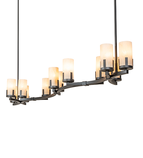 96" Long Cero 12 Light Oblong Chandelier | 248615