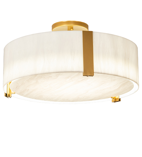 18" Wide Cilindro Bartel Flushmount | 253766