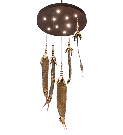 48" Wide Dreamcatcher Cascading Pendant | 254208