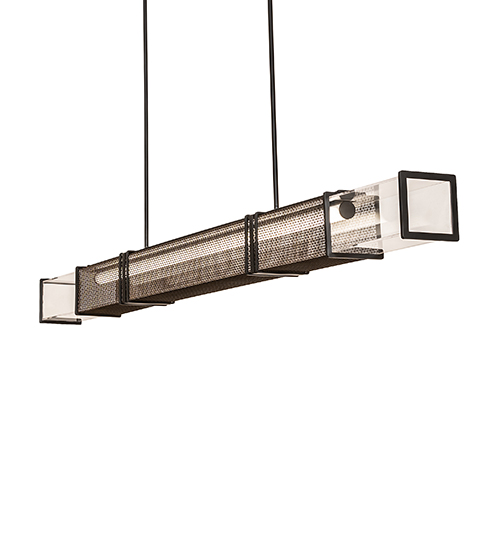 84" Long Quadrato Golpe Oblong Pendant | 258709