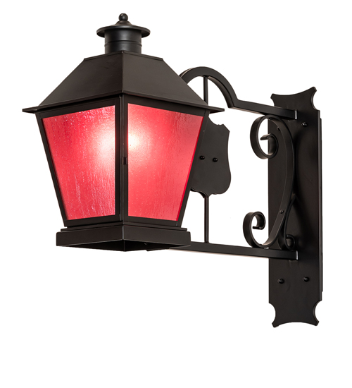 12" Wide Stafford Lantern Wall Sconce | 261374