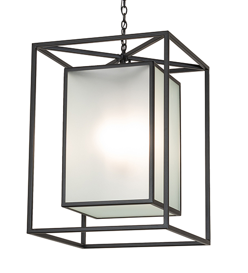24" Square Kitzi Box Pendant | 262077