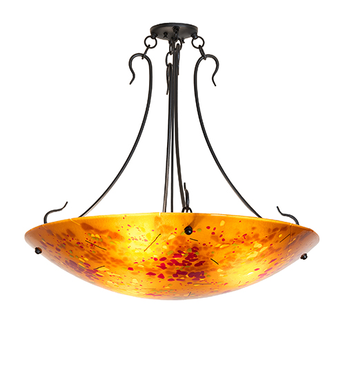 30" Wide Metro Fusion Biscotti Semi-Flushmount | 26347