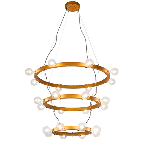 48" Wide Manheim Alva 24 Light Three Tier Chandelier | 267946