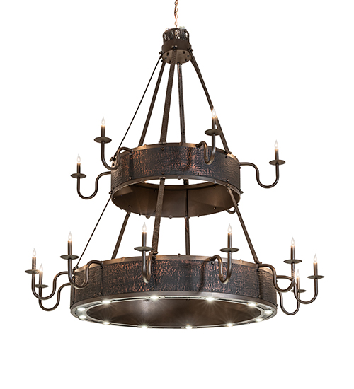 74" Wide Costello 18 Light Two Tier Chandelier | 269296