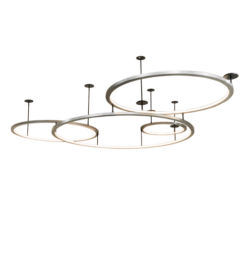 126" Long Anillo 4 Ring Cascading Pendant | 282356