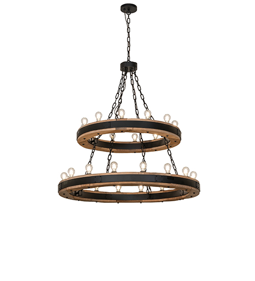 48" Wide Dowling 28 Light Two Tier Chandelier | 289238
