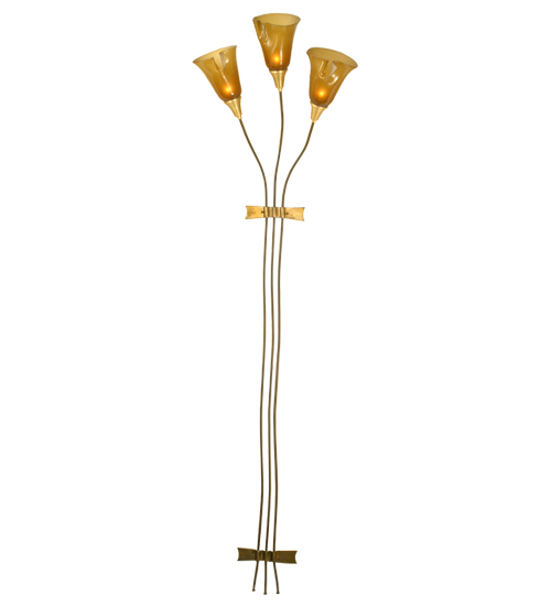 22"W Wilmington 3 LT Column Wall Sconce | 51856