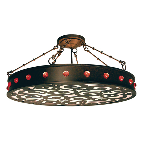 42" Wide Jules Semi-Flushmount | 115172