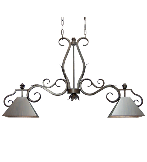 48" Long Pedra 2 Light Island Pendant | 116516