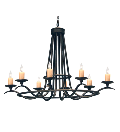 48" Wide Octavia 8 Light Chandelier | 116543