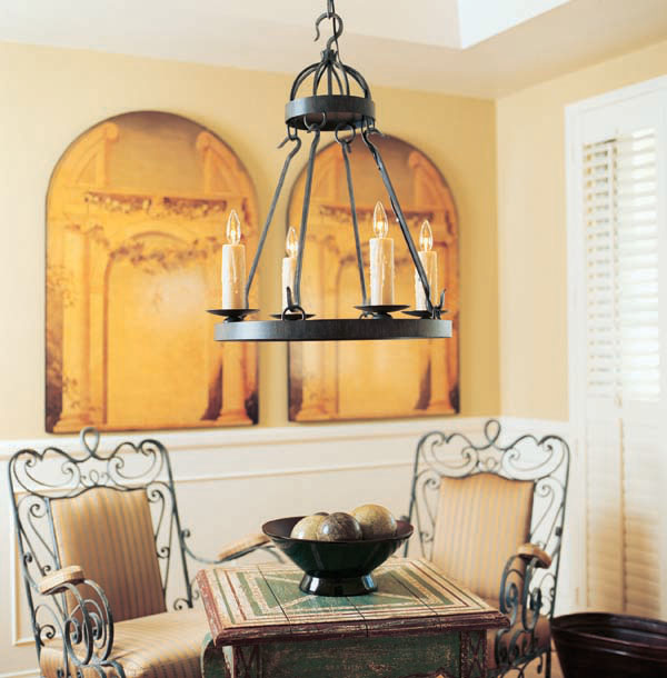 24" Wide Lakeshore 4 Light Chandelier | 119761
