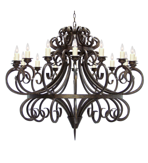 60" Wide Symen 16 Light Chandelier | 120265