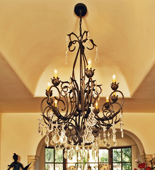 54" Wide Felicia 10 Light Chandelier | 120317