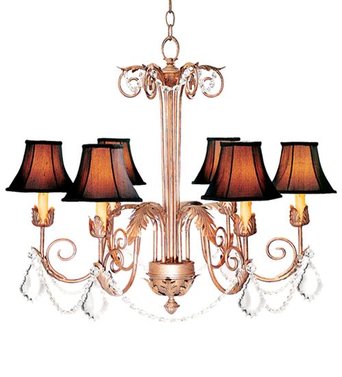 28" Wide Lindsay 6 Light Chandelier | 120321