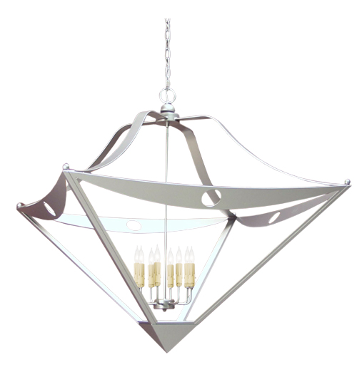 48" Wide Argus 8 Light Inverted Pendant | 120459