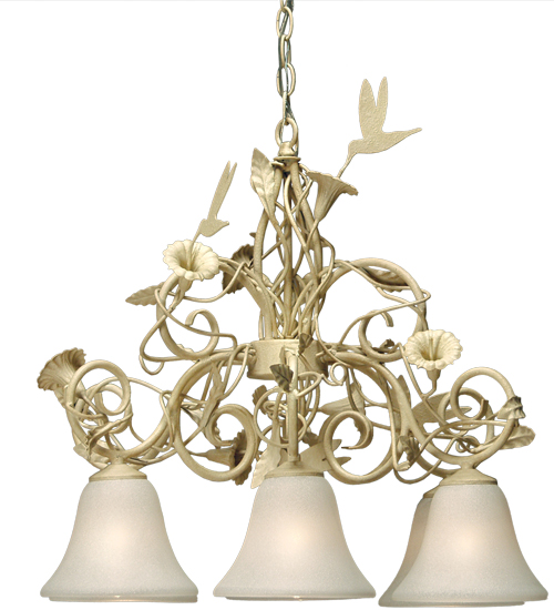 24" Wide Hummingbird 6 Light Chandelier | 120993
