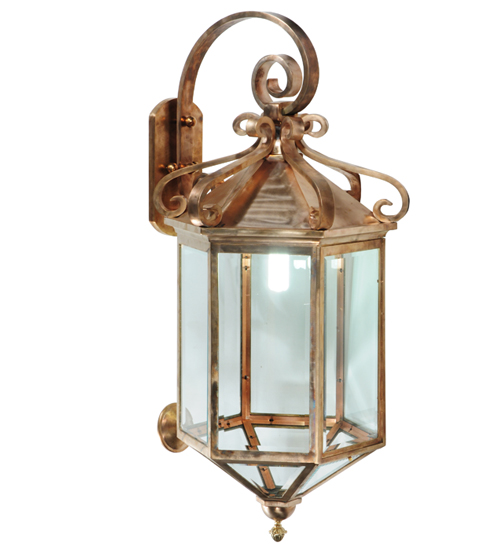 21"W Anza Lantern Wall Sconce | 122800