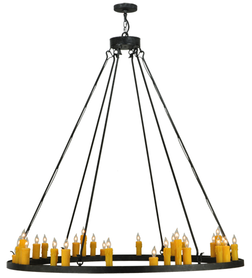 60"W Deina 28 LT Chandelier | 137662