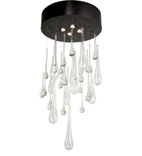 24" Wide Teardrop Crystal Chandelier | 139392