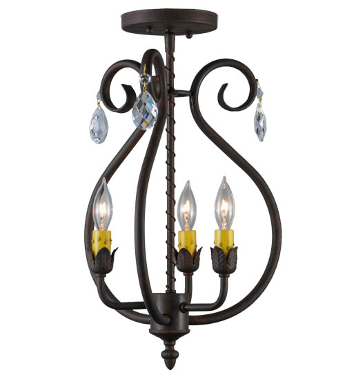 12"W Antonia 3 LT Chandelier | 141643