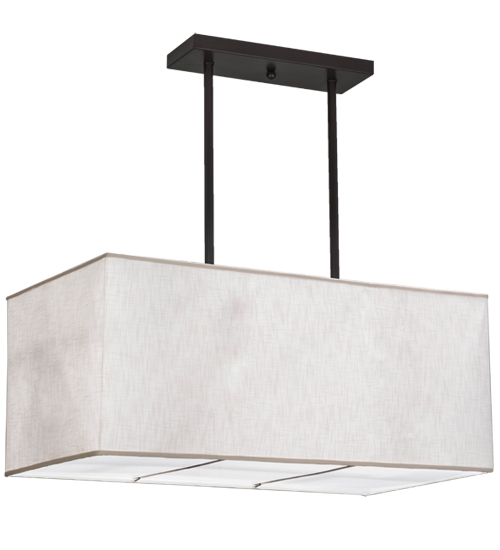 42"L Quadrato Linear Oblong Pendant | 154158