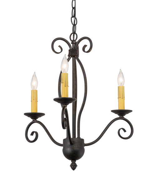 18"W Sienna 3 LT Chandelier | 157887