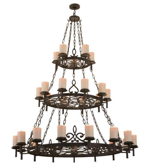 62"W Newcastle 30 LT Chandelier | 158764