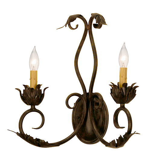 16" Wide Felicia 2 Light Wall Sconce | 168161