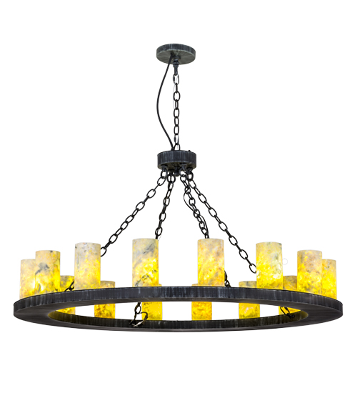 48"W Loxley Jadestone 16 LT Chandelier | 168321