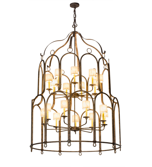 54" Wide Grand Stair 20 Light Chandelier | 174484