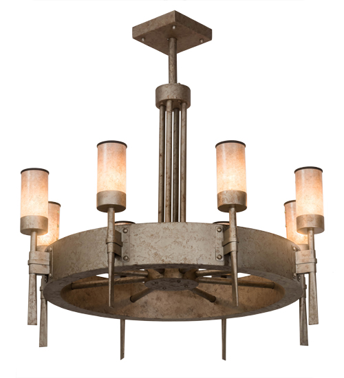 36"W Mansfield 8 LT Chandelier | 174903