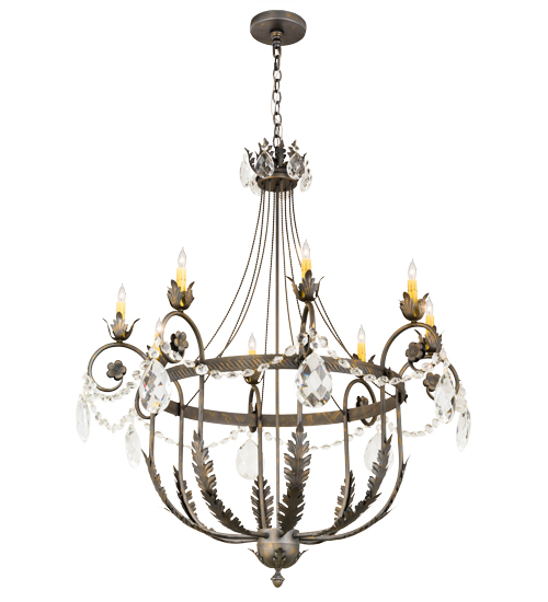 40" Wide Antonia 8 Light Chandelier | 178081