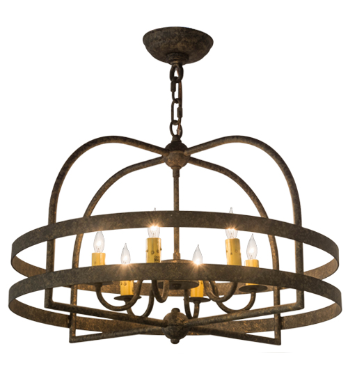 22" Wide Aldari 6 Light Chandelier | 178587