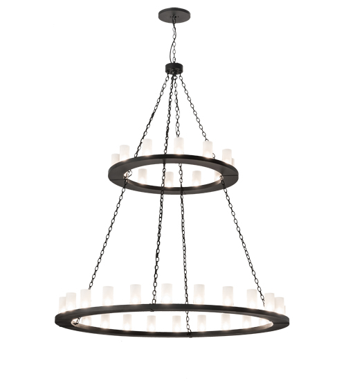 72" Wide Loxley 36 LT Two Tier Chandelier | 196183